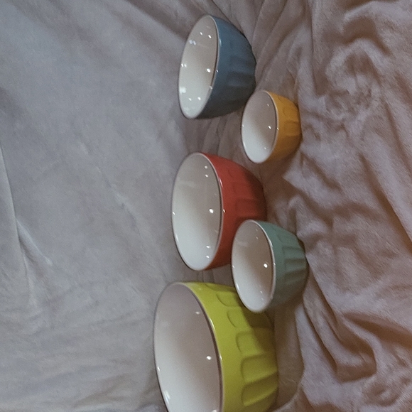 Set of 5 vintage bowls - Picture 7 of 8